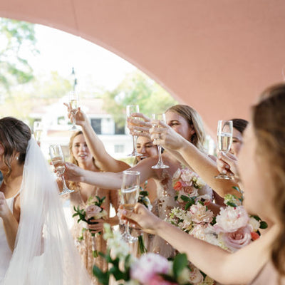 Modern Blush Winter Park Wedding