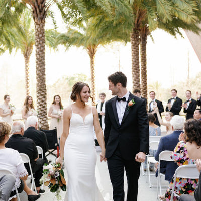 Modern Blush Winter Park Wedding