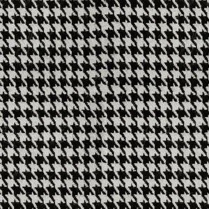 Women's Big Houndstooth BW Tweed Suit