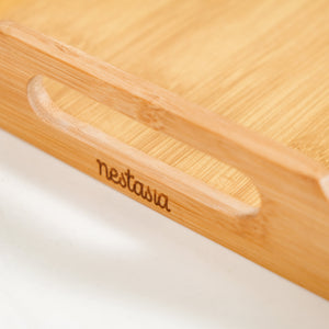 Sustainable Wooden Serving Tray Set Of 2