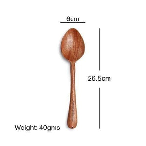 Wooden Spatula for Cooking [ Saute | 26cm | Neem Wood ]