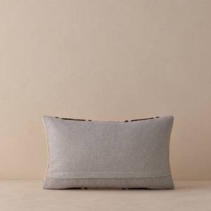 Vintage Lumbar Pillow No. 348, 12" x 20"