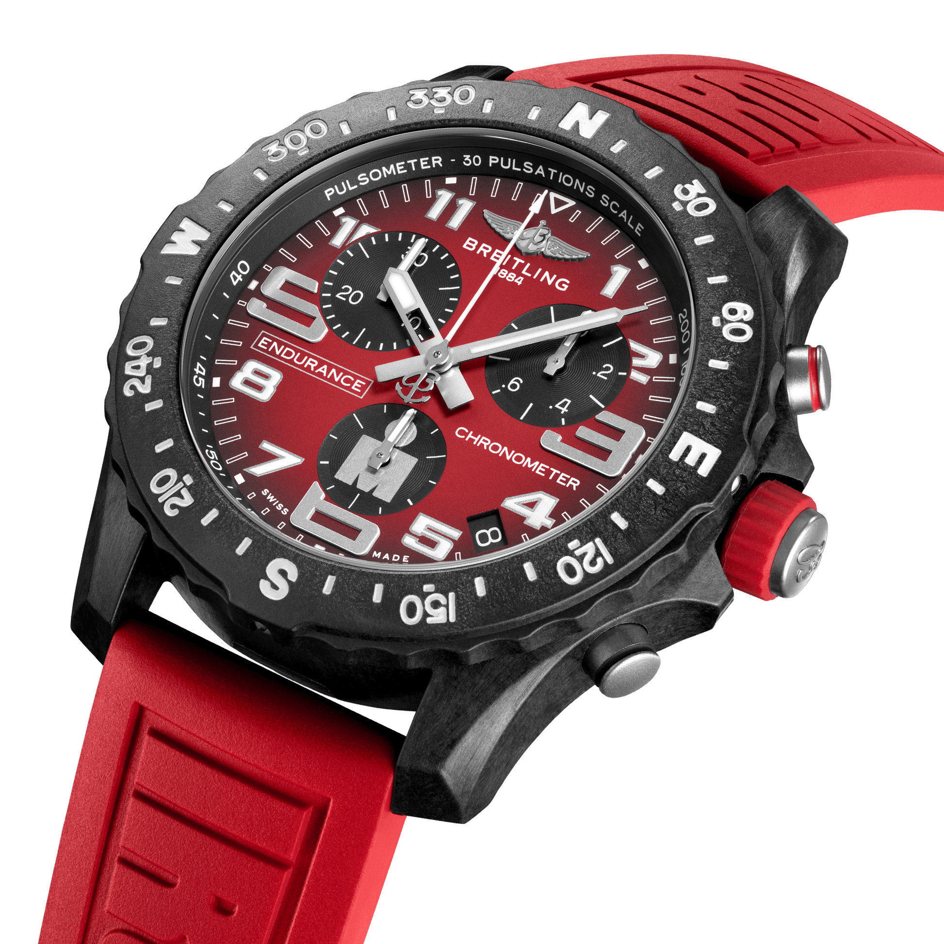 Breitling Endurance Pro IRONMAN Red Dial Men 44mm