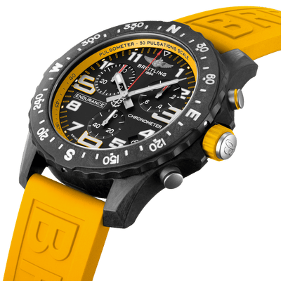 Breitling Professional Endurance Pro Yellow Black Dial Men 44mm