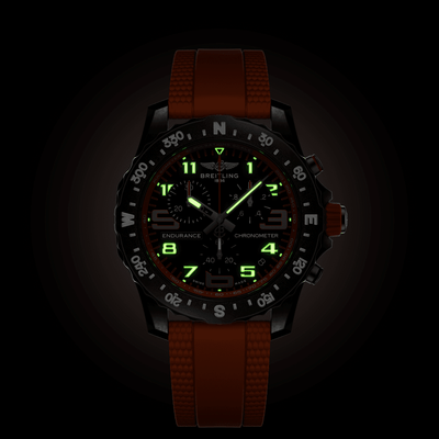 Breitling Endurance Pro Black Dial Men 44mm