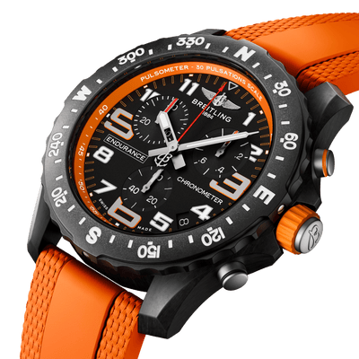 Breitling Endurance Pro Black Dial Men 44mm