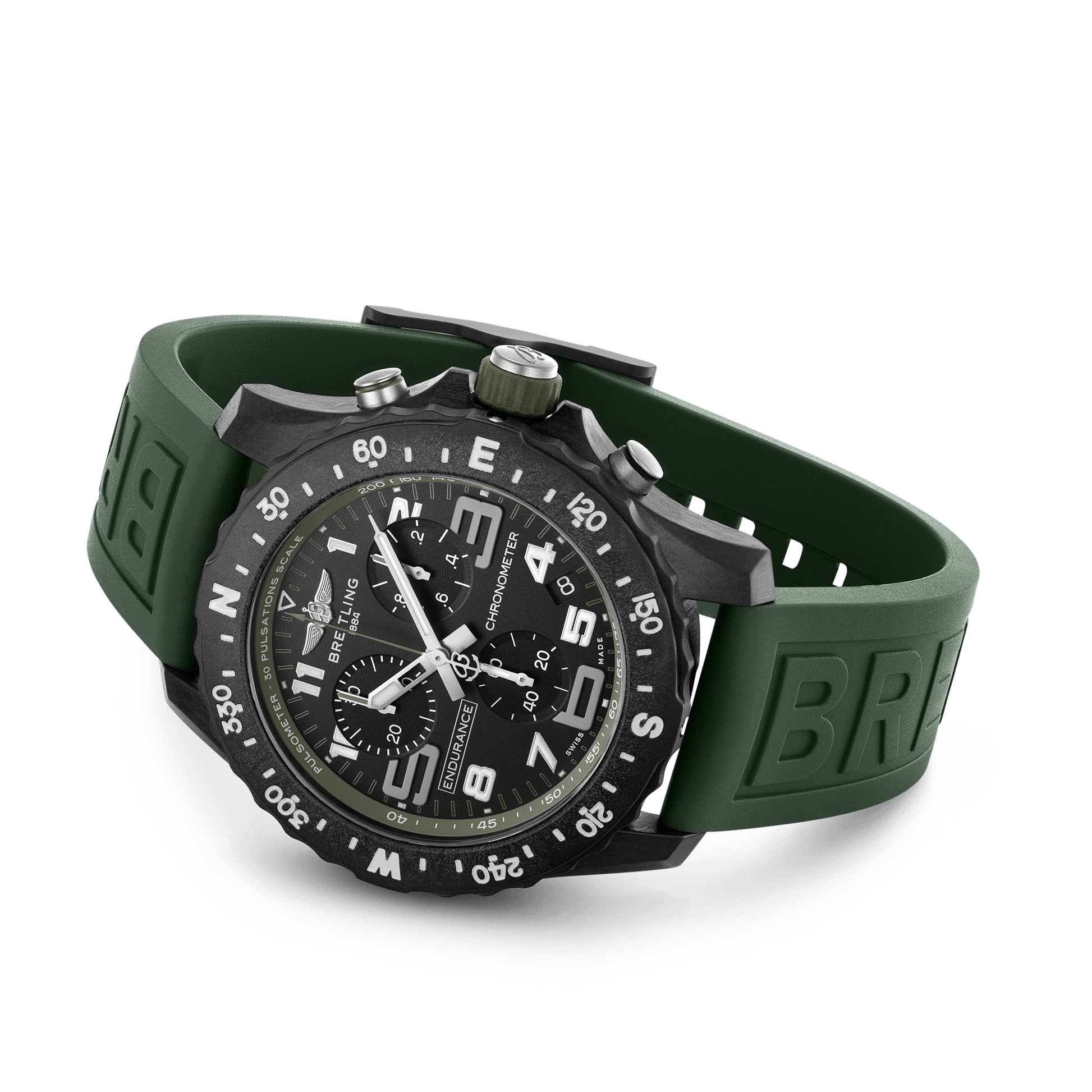 Breitling Endurance Pro Black Black Dial Men 44mm