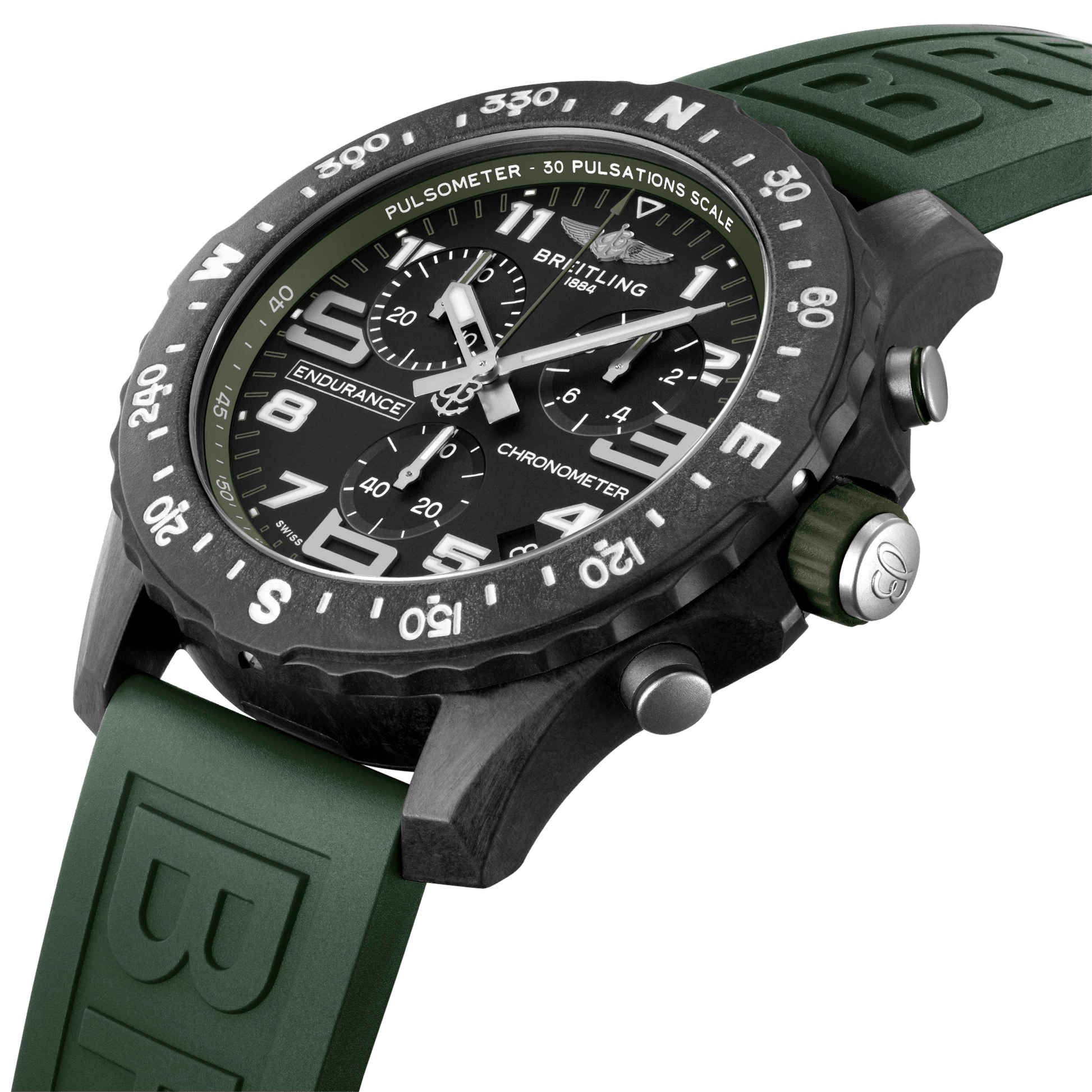 Breitling Endurance Pro Black Black Dial Men 44mm