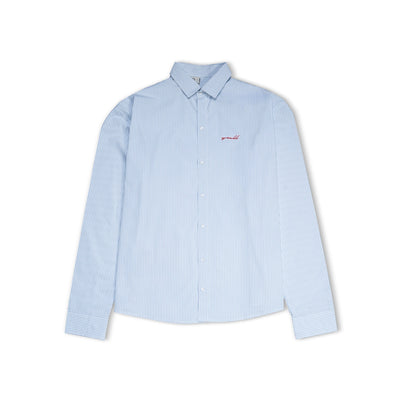 Still Line - Blue Pinstripe