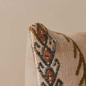 Vintage Lumbar Pillow No. 322, 12" x 20"