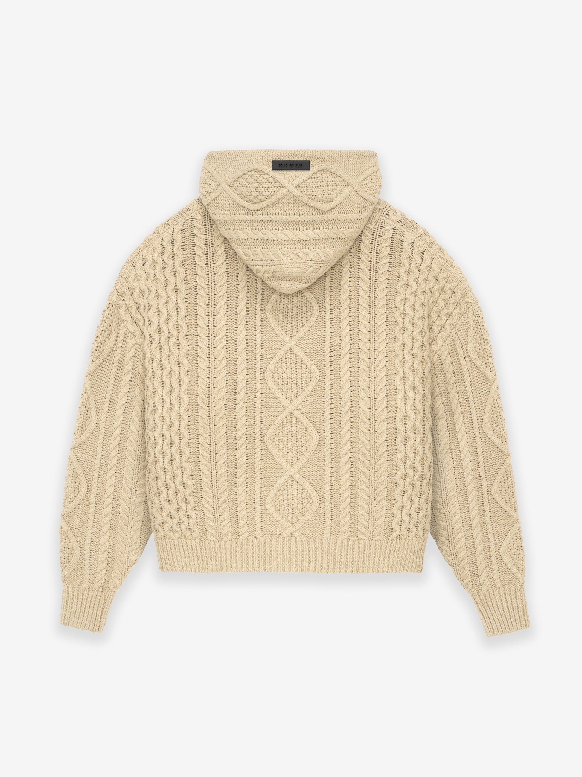 Cable Knit Hoodie