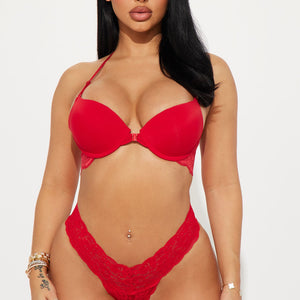 BlackTree  Lace Thong Panty