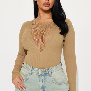 BlackTree  Rhinestone Bodysuit