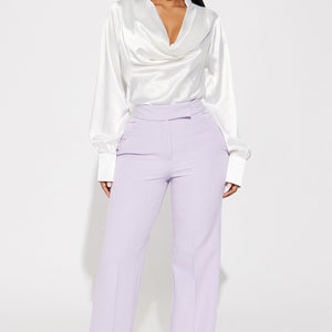 BlackTree Way Satin Blouse Top