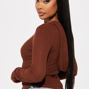 BlackTree Hoodie Henley Top