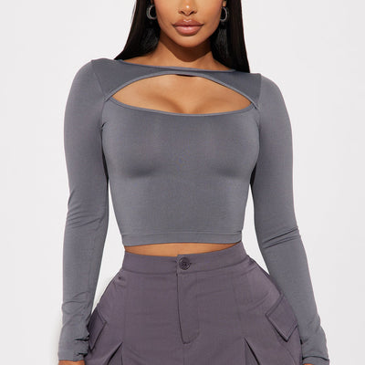 BlackTree Out Seamless Top