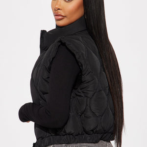 BlackTrer My Wave Quilted Puffer Vest