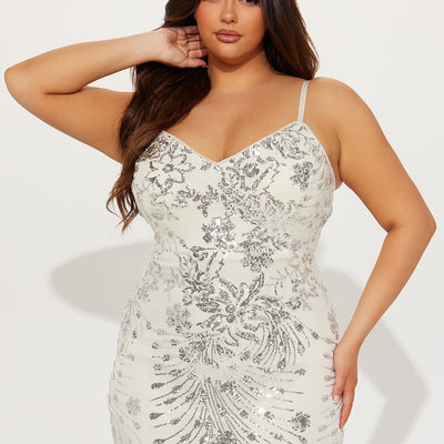 BlackTree Maxi Dress - Silver