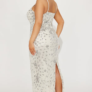 BlackTree Maxi Dress - Silver