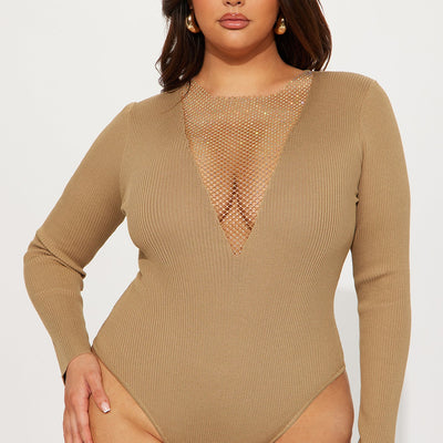 BlackTree  Rhinestone Bodysuit