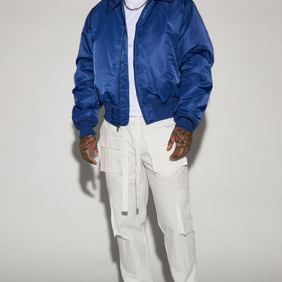 BlackTree Hooded Bomber Jacket