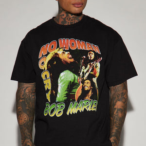 BlackTree  Woman No Cry Short Sleeve T-shirt