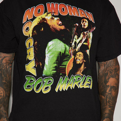 BlackTree  Woman No Cry Short Sleeve T-shirt