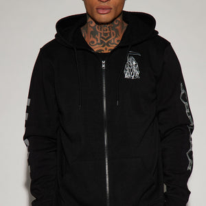 BlackTree Dead Inside Zip Up Hoodie