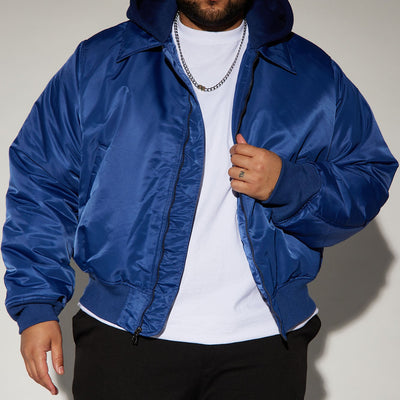 BlackTree Hooded Bomber Jacket