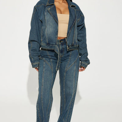 BlackTree  Pant Set Dark Wash