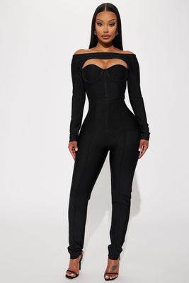 BlackTree Bandage Jumpsuit