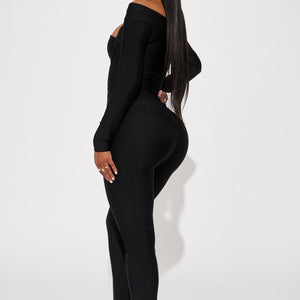 BlackTree Bandage Jumpsuit