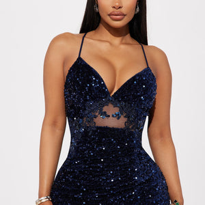 BlackTree Sequin Maxi Dress