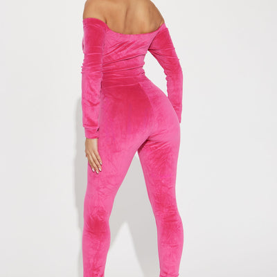 BlackTree Velour Jumpsuit