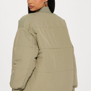 BlackTree  Quilted Bomber Jacket