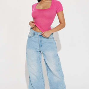 BlackTree Ribbed Basic Tee