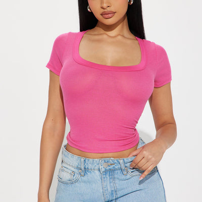 BlackTree Ribbed Basic Tee