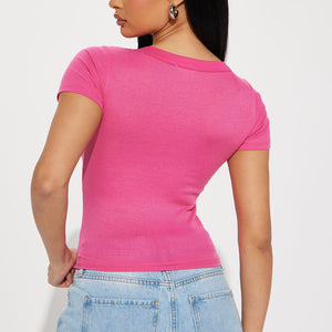 BlackTree Ribbed Basic Tee