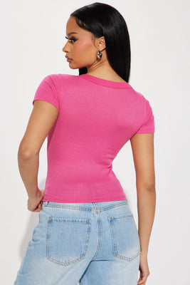 BlackTree Ribbed Basic Tee