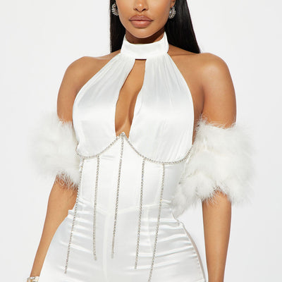 BlackTree The Wind Satin Jumpsuit