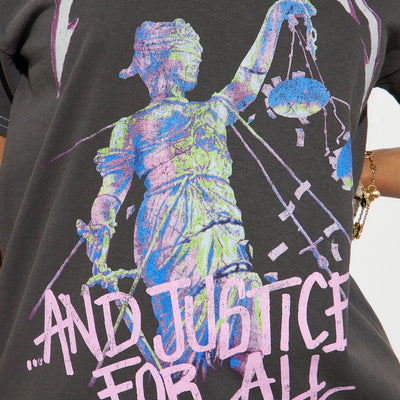 BlackTree Justice For All Washed dresses