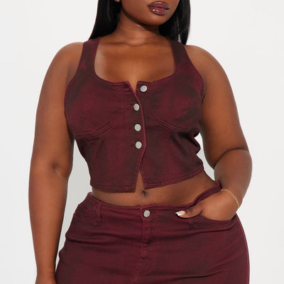 BlackTree Denim Skirt Set