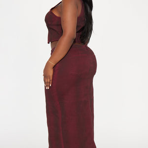 BlackTree Denim Skirt Set