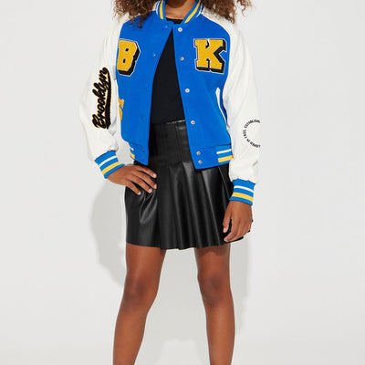 BlackTree Mini Wool Varsity Jacket
