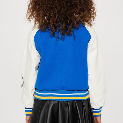 BlackTree Mini Wool Varsity Jacket