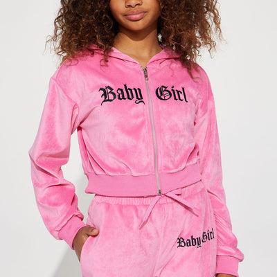 BlackTree Baby Girl Velvet Pant Set