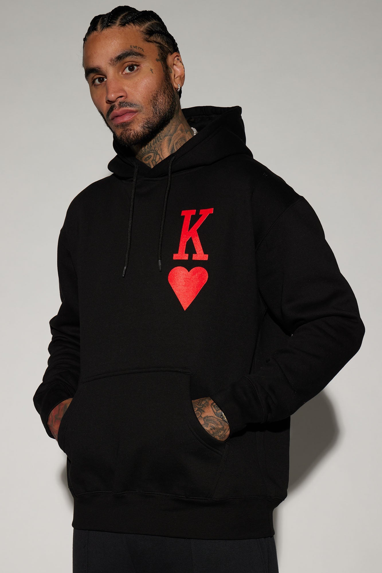 BlackTree Hearts Hoodie