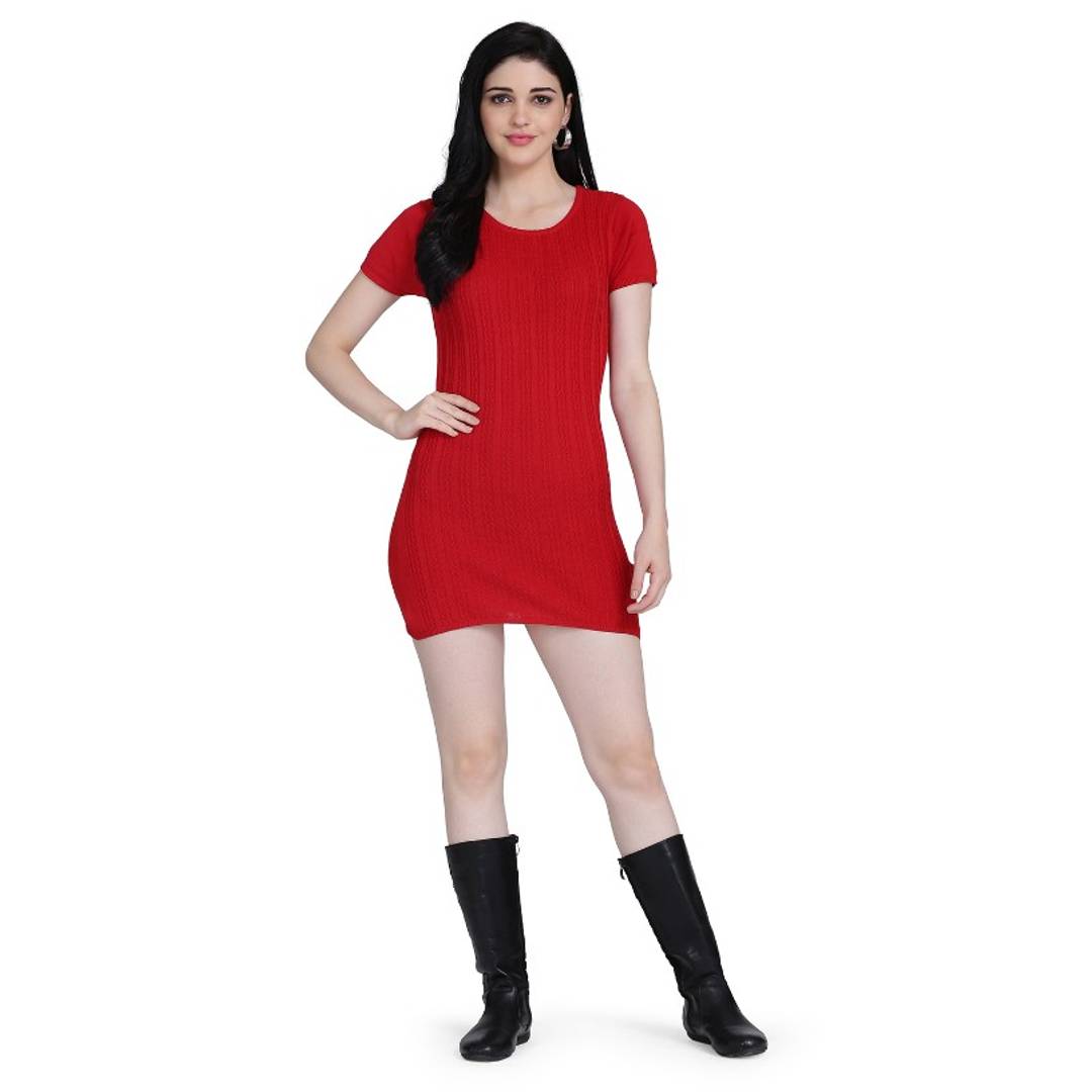 BlackTree Red Designer Western dress..