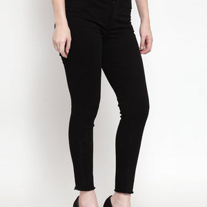 BlackTree Women Black Solid Denim ..