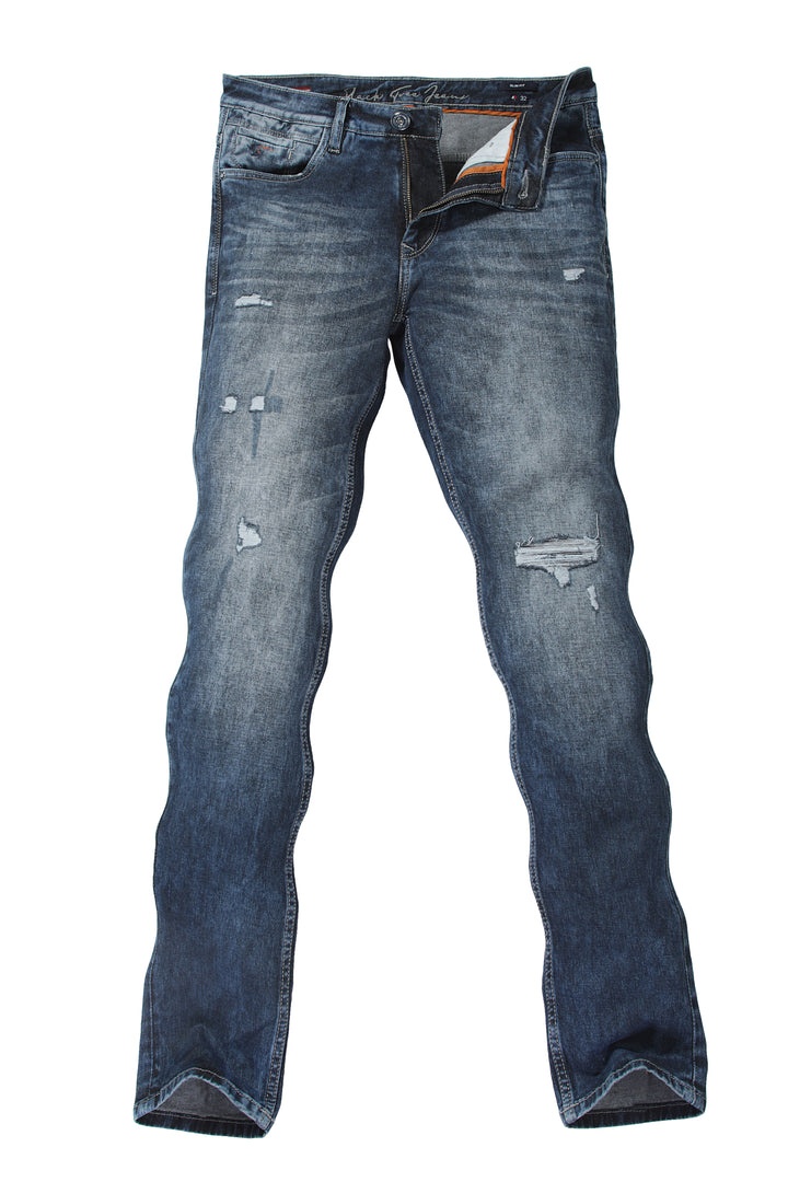 BlacK Tree Autumn Jeans slim fit Cut Light Blue Stretch Fashion Jeans BT003..